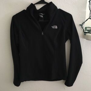 Black North Face Half-Zip Pullover